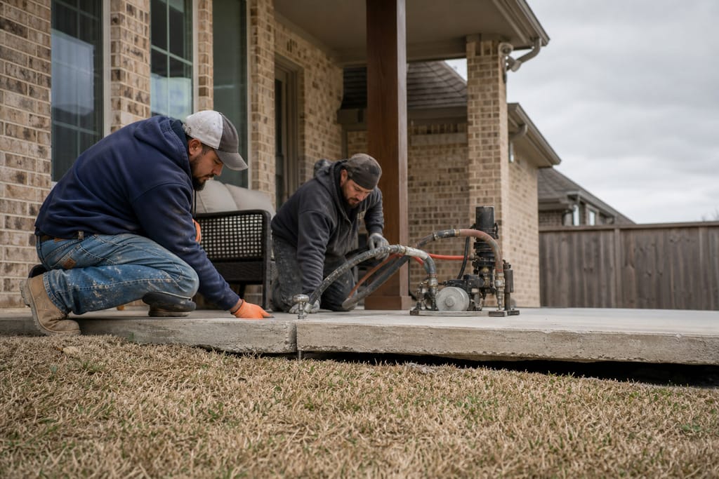 Driveway & Sidewalk Concrete Repair photo